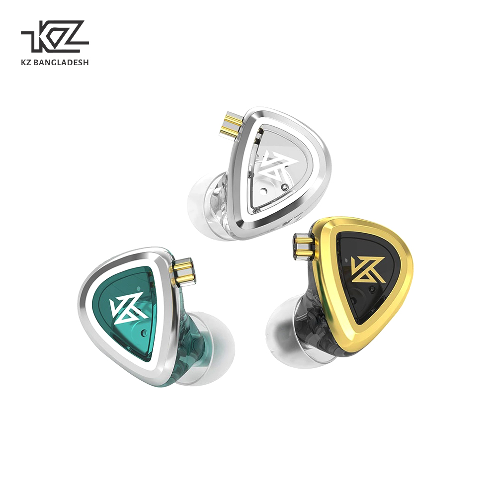 KZ EDA Professional Hi-Fi IEM 3 Tuning In 1 Set - KZ Bangldesh